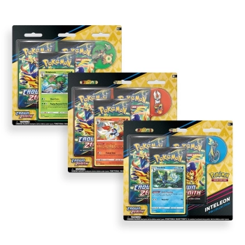 Pokémon TCG: Crown Zenith Pin Collection (3 wzory)